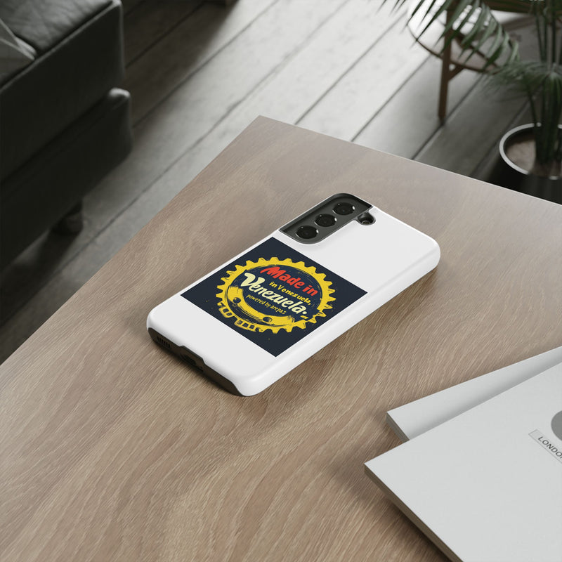 Funda para Teléfono "Made in Venezuela, Powered by Arepas"
