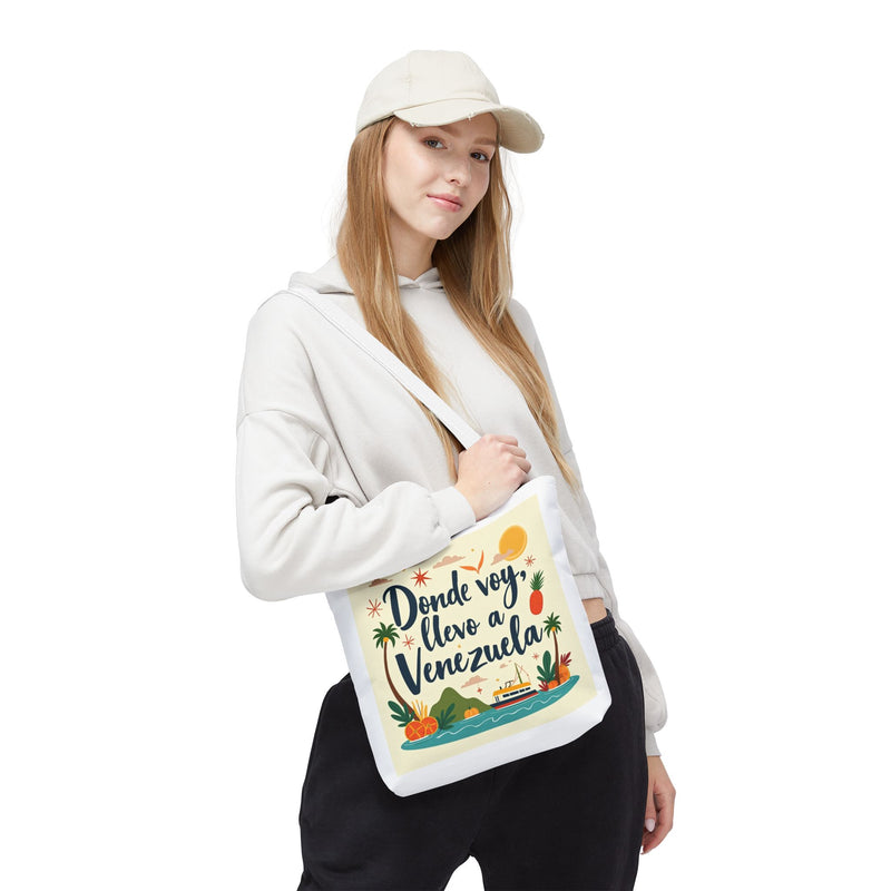 Tote Bag “Donde voy, llevo a Venezuela” / “Pa’ llevar todo”
