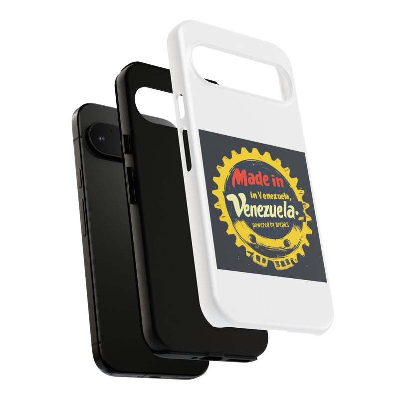 Funda para Teléfono "Made in Venezuela, Powered by Arepas"