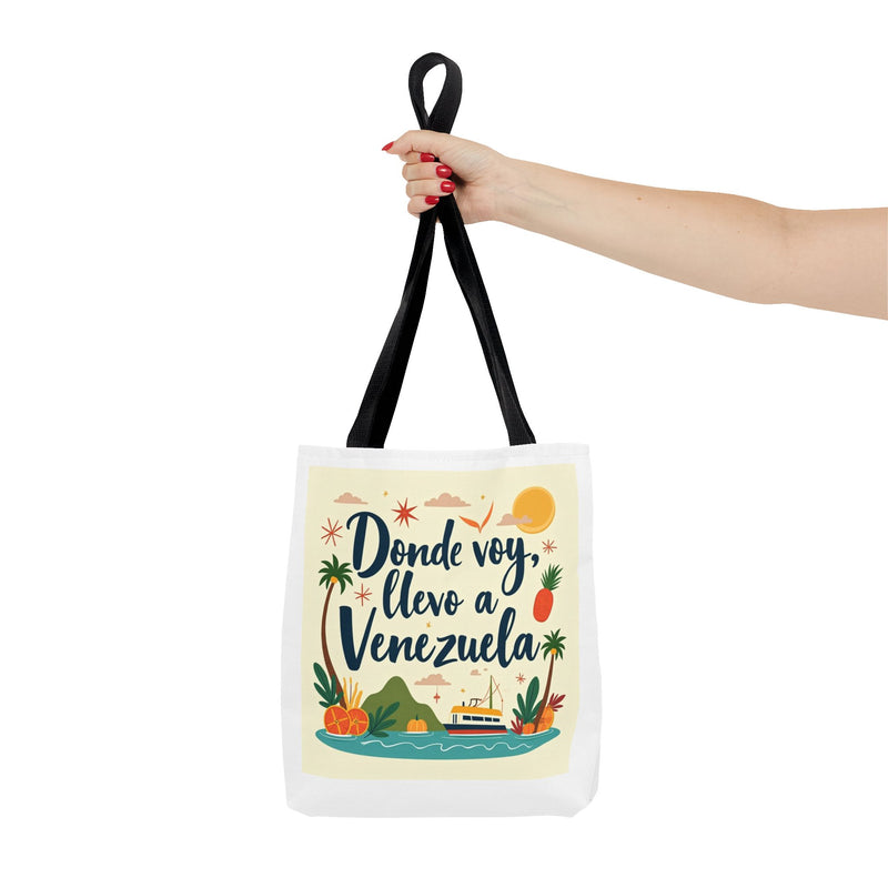 Tote Bag “Donde voy, llevo a Venezuela” / “Pa’ llevar todo”