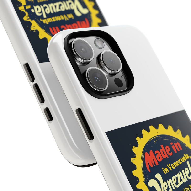 Funda para Teléfono "Made in Venezuela, Powered by Arepas"