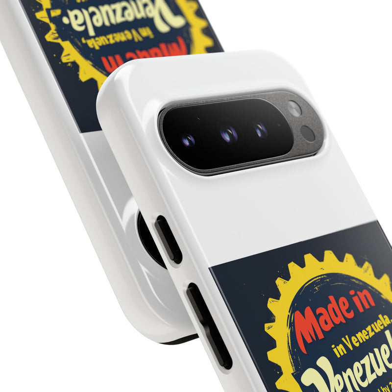 Funda para Teléfono "Made in Venezuela, Powered by Arepas"