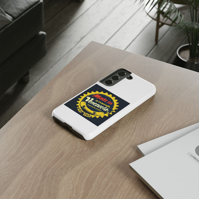 Funda para Teléfono "Made in Venezuela, Powered by Arepas"