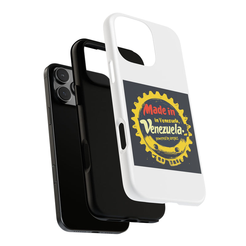 Funda para Teléfono "Made in Venezuela, Powered by Arepas"