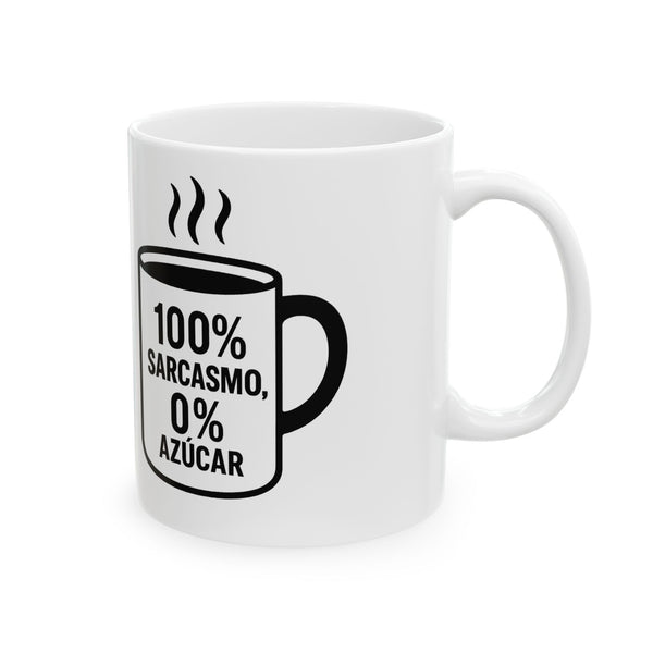 Taza “Sarcasmo nivel Dios” – 11oz & 15oz