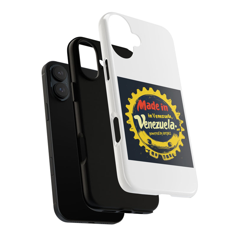 Funda para Teléfono "Made in Venezuela, Powered by Arepas"