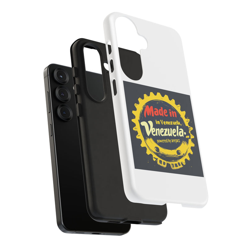 Funda para Teléfono "Made in Venezuela, Powered by Arepas"
