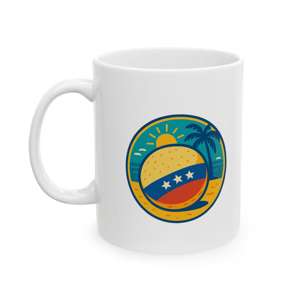 Taza de Cerámica “Vibraciones Tropicales” – 11oz y 15oz