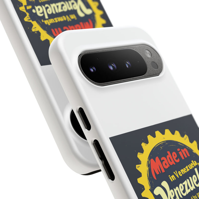 Funda para Teléfono "Made in Venezuela, Powered by Arepas"