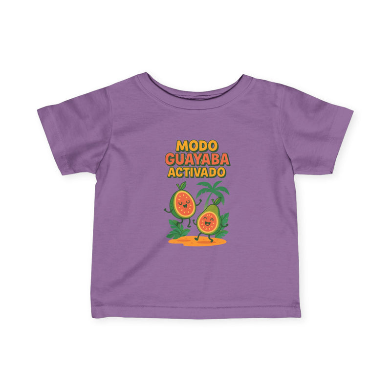Camiseta Infantil "Modo Guayaba Activado" – Fine Jersey Tee