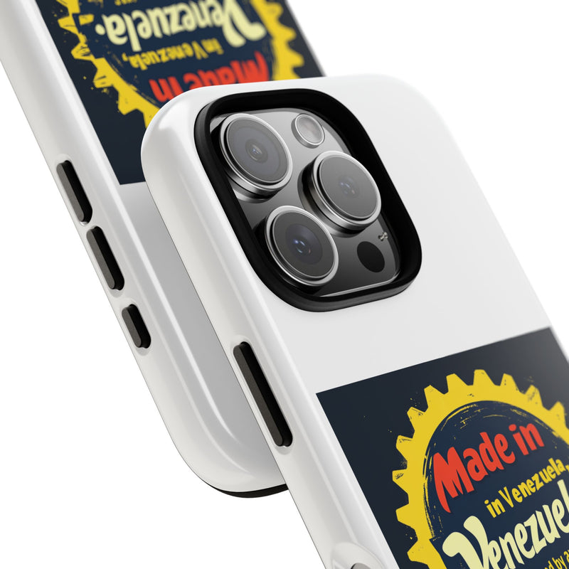 Funda para Teléfono "Made in Venezuela, Powered by Arepas"