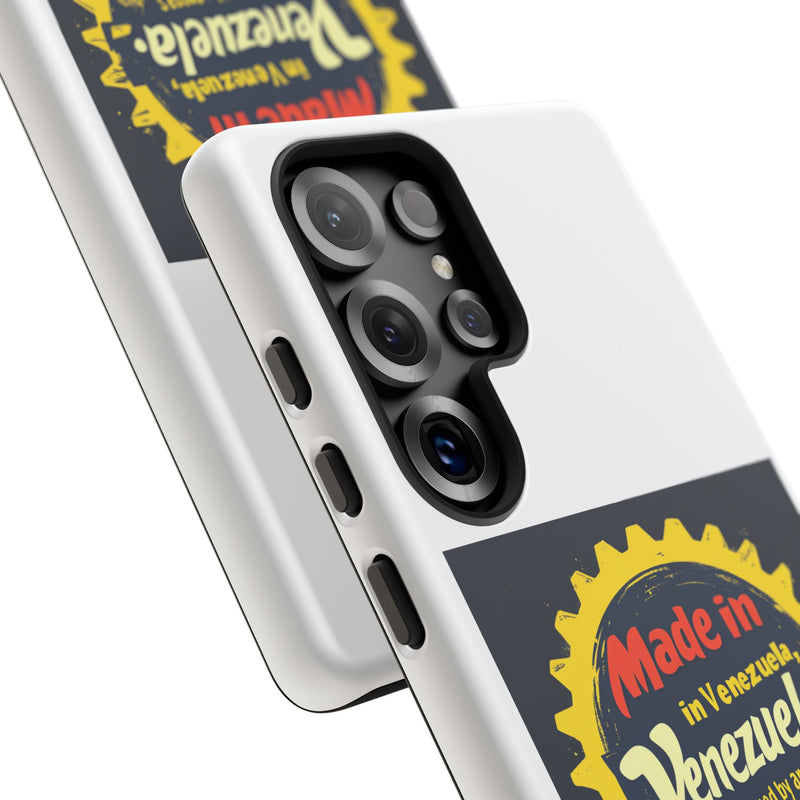 Funda para Teléfono "Made in Venezuela, Powered by Arepas"