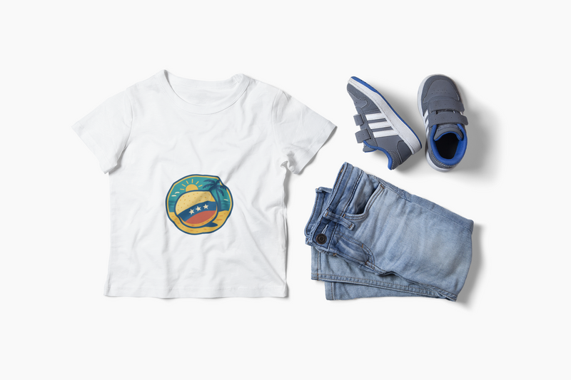 Camiseta Infantil “Beach Vibes”