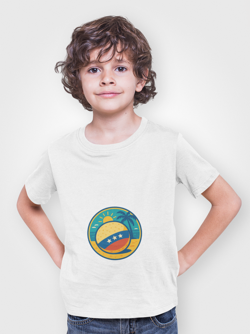 Camiseta Infantil “Beach Vibes”