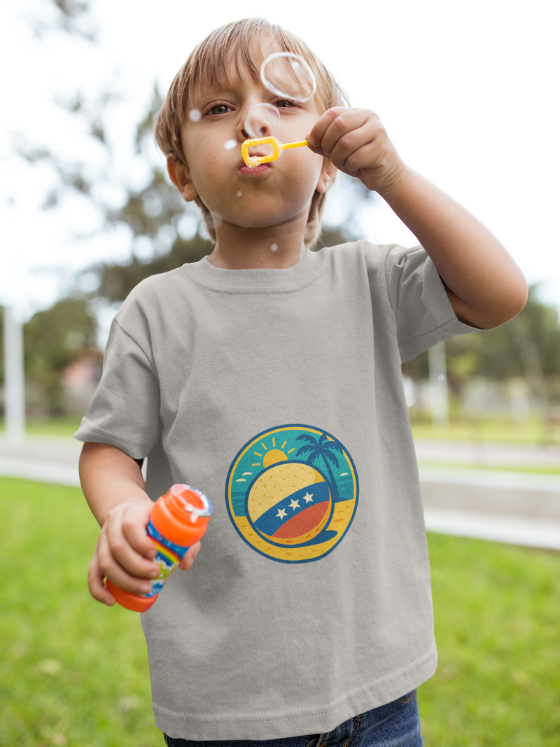 Camiseta Infantil “Beach Vibes”