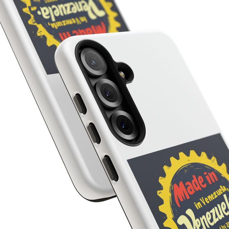 Funda para Teléfono "Made in Venezuela, Powered by Arepas"