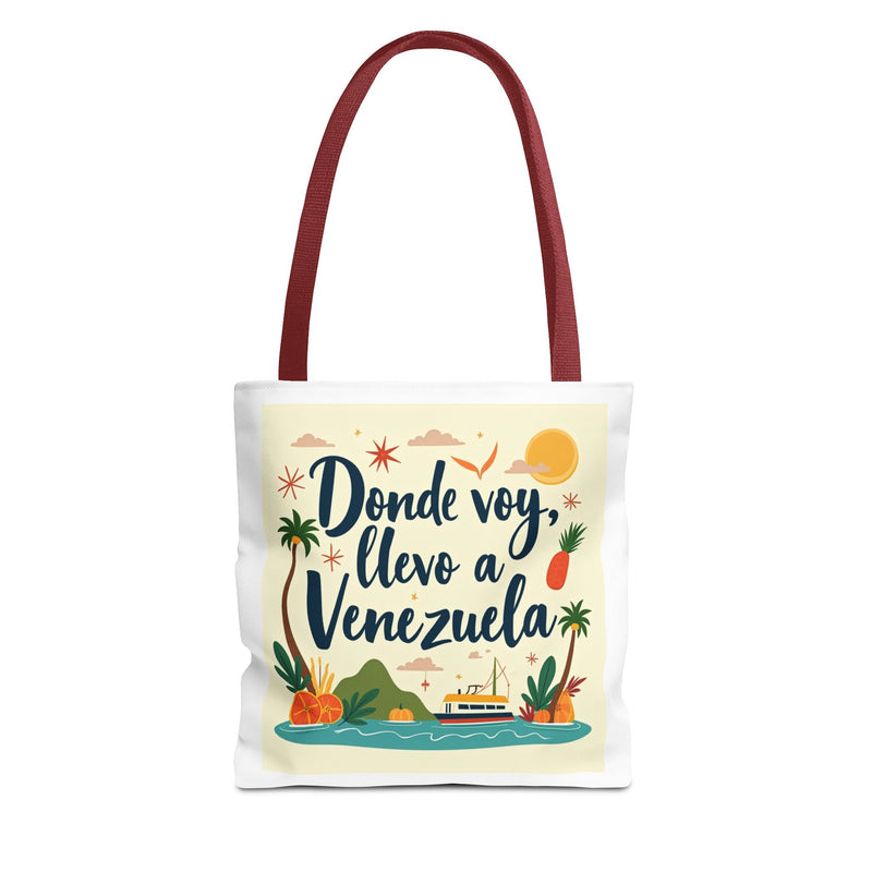 Tote Bag “Donde voy, llevo a Venezuela” / “Pa’ llevar todo”