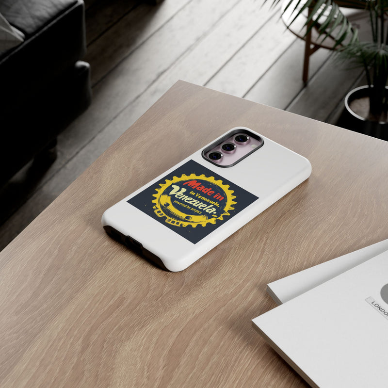 Funda para Teléfono "Made in Venezuela, Powered by Arepas"