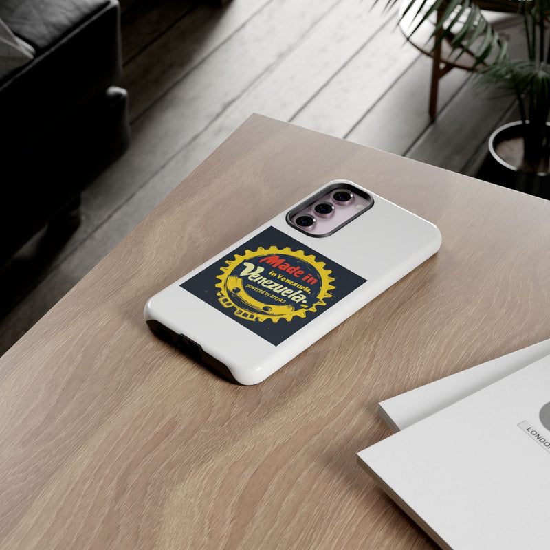 Funda para Teléfono "Made in Venezuela, Powered by Arepas"