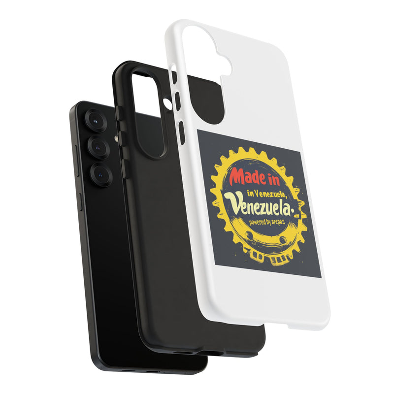 Funda para Teléfono "Made in Venezuela, Powered by Arepas"