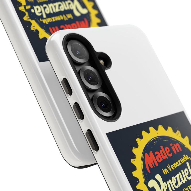 Funda para Teléfono "Made in Venezuela, Powered by Arepas"
