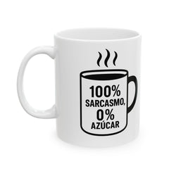 Taza “Sarcasmo nivel Dios” – 11oz &amp; 15oz