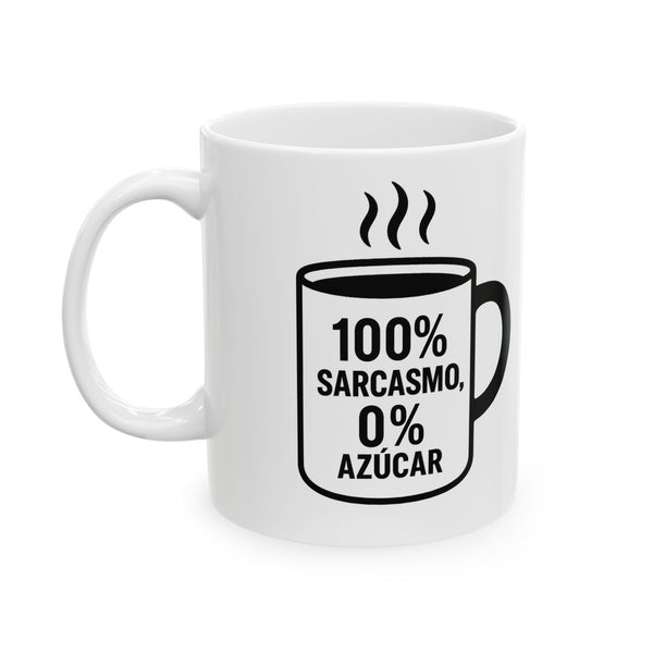 Taza “Sarcasmo nivel Dios” – 11oz & 15oz
