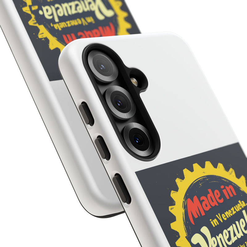 Funda para Teléfono "Made in Venezuela, Powered by Arepas"