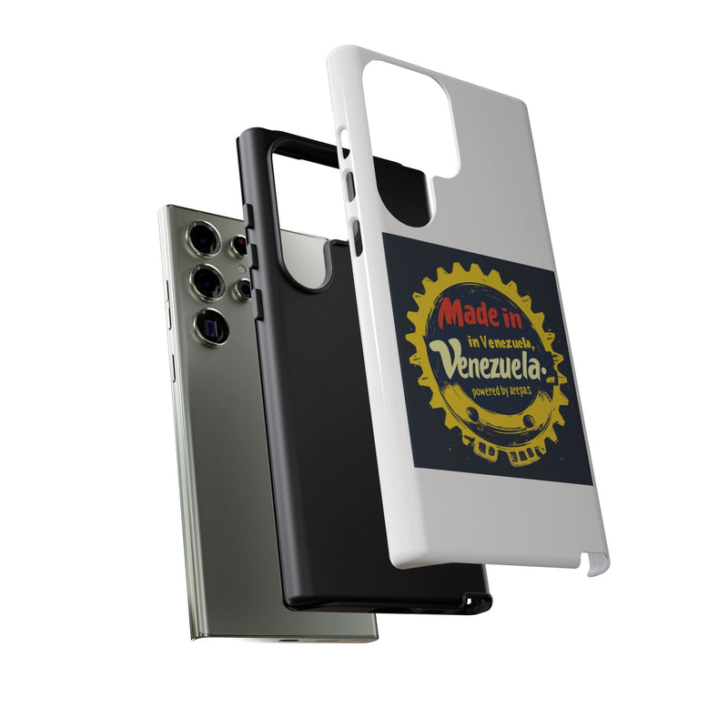 Funda para Teléfono "Made in Venezuela, Powered by Arepas"