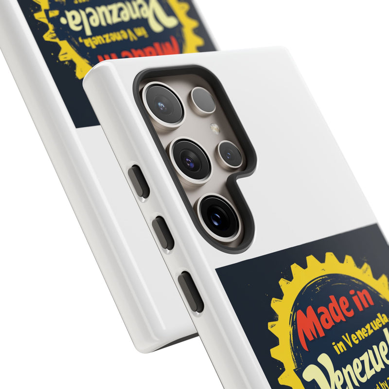 Funda para Teléfono "Made in Venezuela, Powered by Arepas"