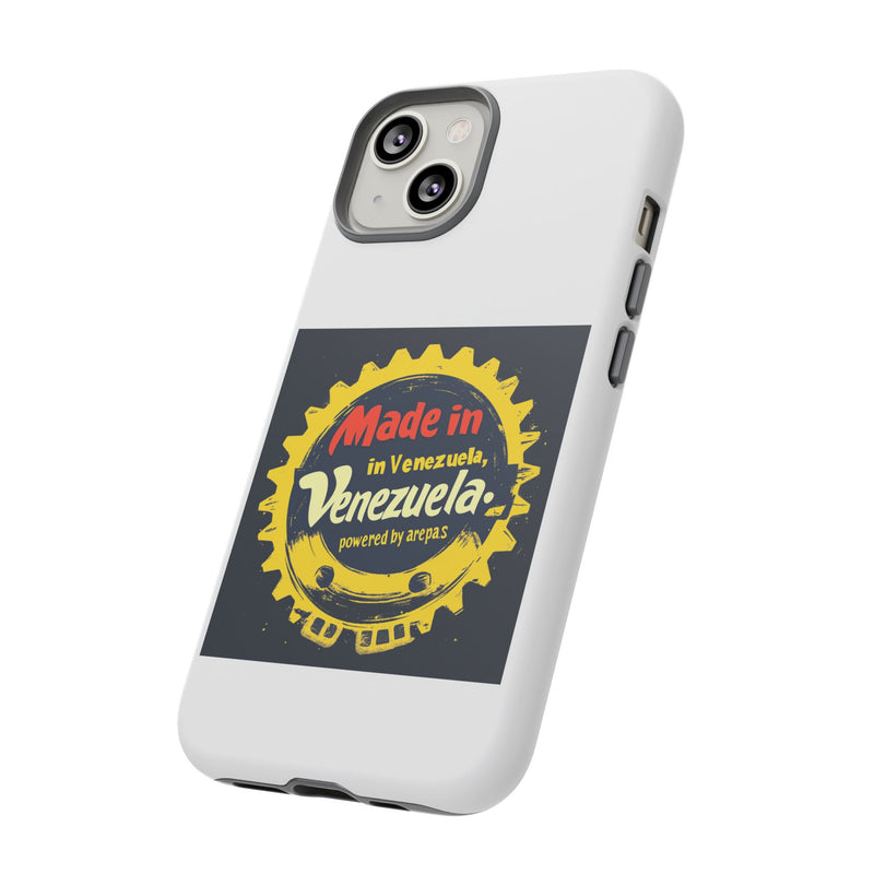 Funda para Teléfono "Made in Venezuela, Powered by Arepas"