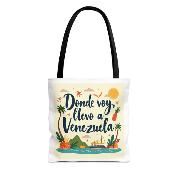 Tote Bag “Donde voy, llevo a Venezuela” / “Pa' llevar todo”
