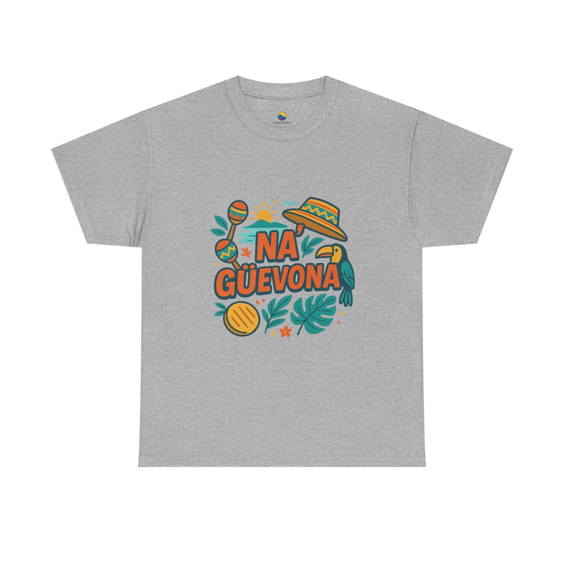 🦜 Camiseta Unisex “Na’ Güevona” – Pa’ decirlo con estilo 🤭🌴 - Venemoda