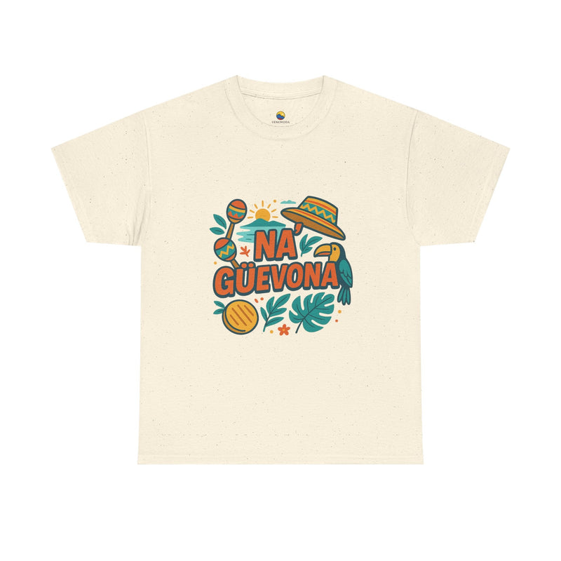 🦜 Camiseta Unisex “Na’ Güevona” – Pa’ decirlo con estilo 🤭🌴 - Venemoda