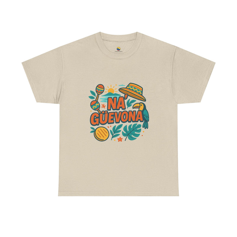 🦜 Camiseta Unisex “Na’ Güevona” – Pa’ decirlo con estilo 🤭🌴 - Venemoda