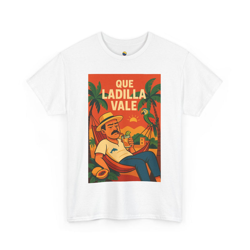 🧉 Camiseta Unisex “¡Qué Ladilla Vale!” 🦜🌞 - Venemoda