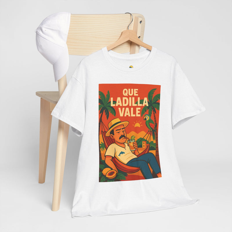 🧉 Camiseta Unisex “¡Qué Ladilla Vale!” 🦜🌞 - Venemoda