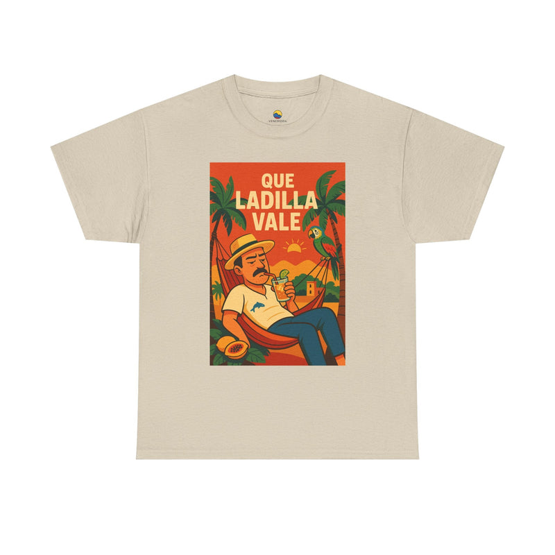 🧉 Camiseta Unisex “¡Qué Ladilla Vale!” 🦜🌞 - Venemoda