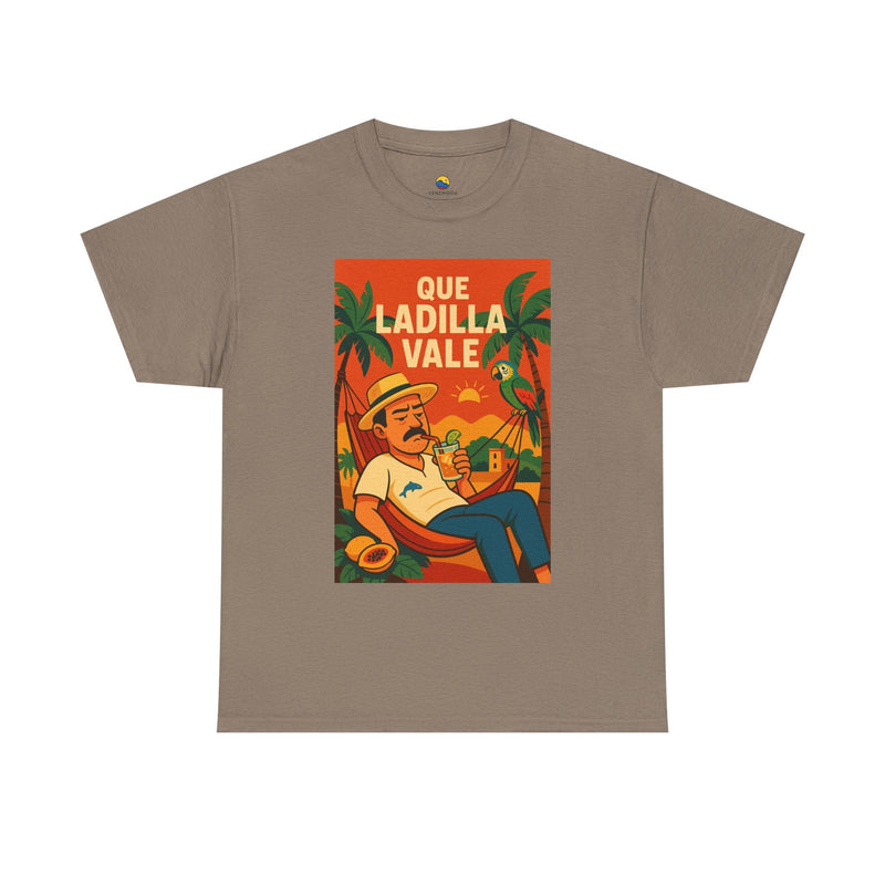 🧉 Camiseta Unisex “¡Qué Ladilla Vale!” 🦜🌞 - Venemoda