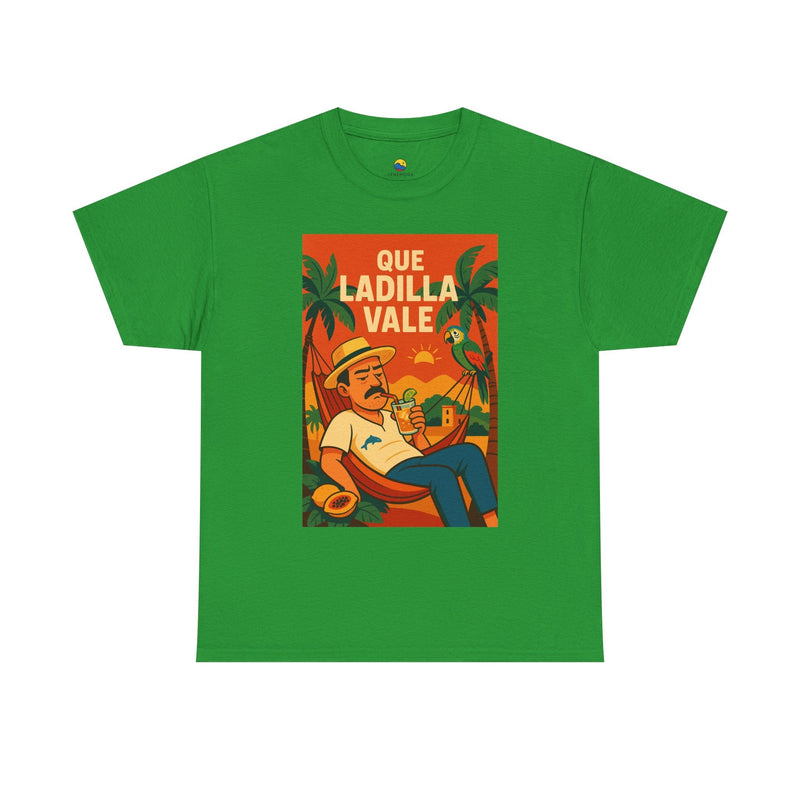 🧉 Camiseta Unisex “¡Qué Ladilla Vale!” 🦜🌞 - Venemoda