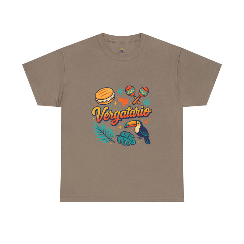 🔥 Camiseta Unisex “Vergatario” – Hecha con sabor y actitud 🥁🦜 - Venemoda