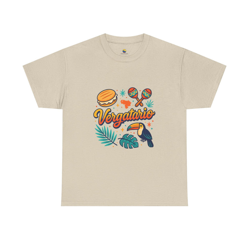 🔥 Camiseta Unisex “Vergatario” – Hecha con sabor y actitud 🥁🦜 - Venemoda