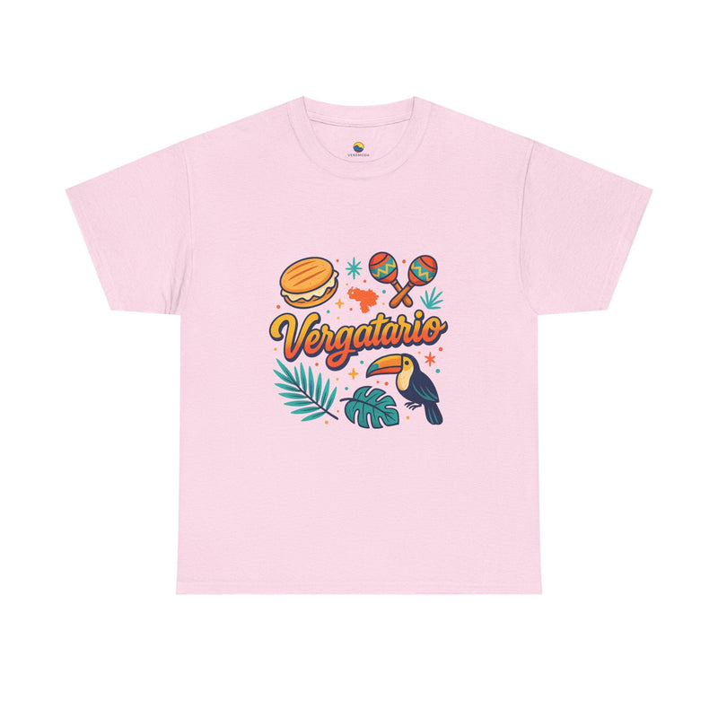 🔥 Camiseta Unisex “Vergatario” – Hecha con sabor y actitud 🥁🦜 - Venemoda
