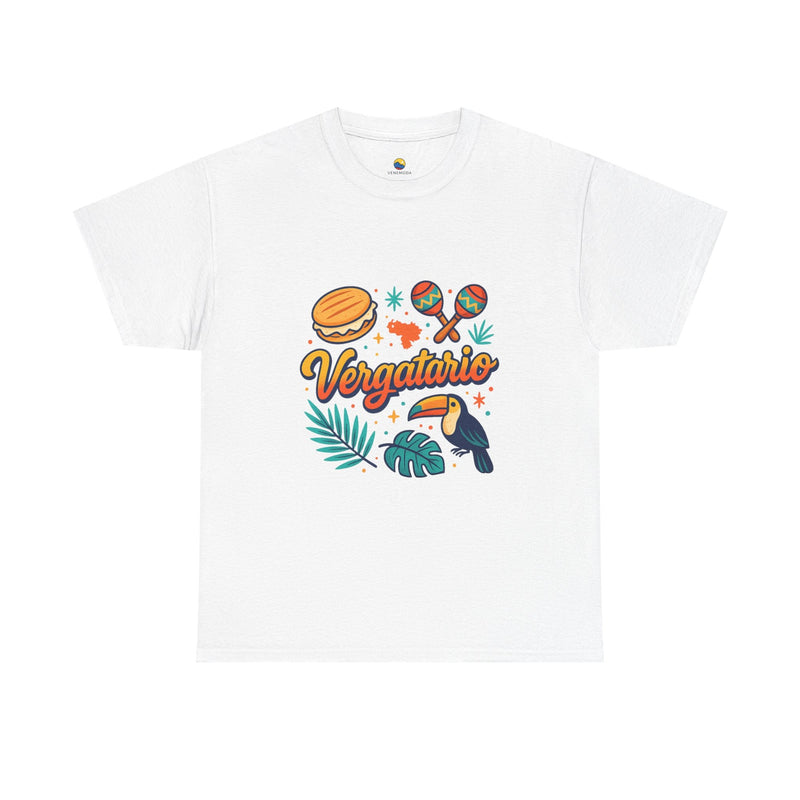 🔥 Camiseta Unisex “Vergatario” – Hecha con sabor y actitud 🥁🦜 - Venemoda