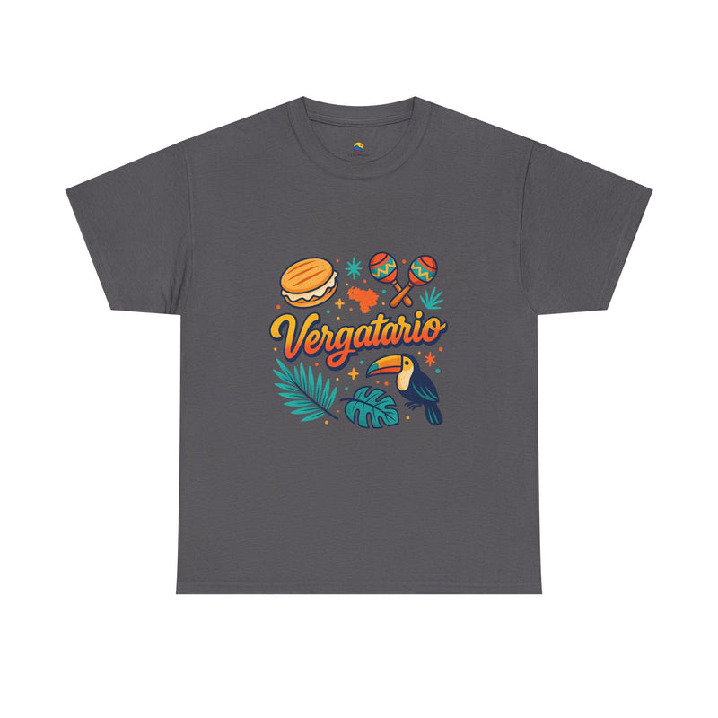 🔥 Camiseta Unisex “Vergatario” – Hecha con sabor y actitud 🥁🦜 - Venemoda