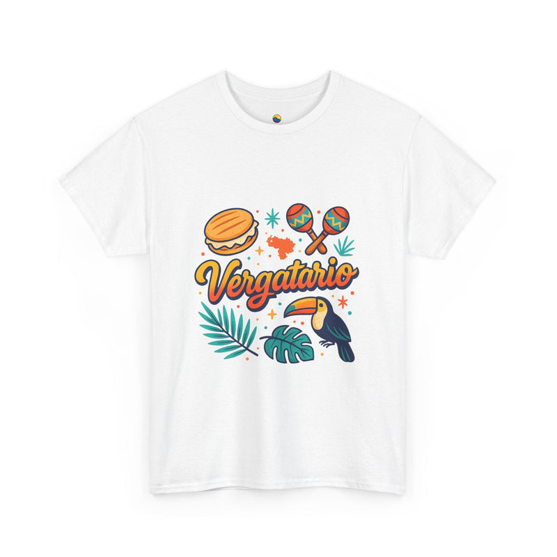 🔥 Camiseta Unisex “Vergatario” – Hecha con sabor y actitud 🥁🦜 - Venemoda