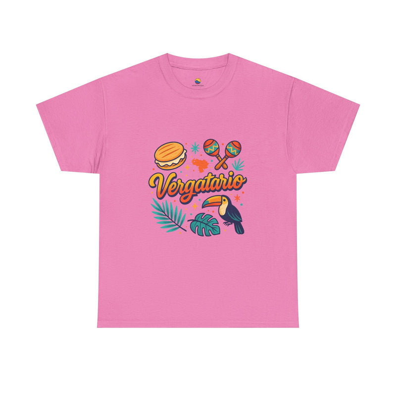 🔥 Camiseta Unisex “Vergatario” – Hecha con sabor y actitud 🥁🦜 - Venemoda
