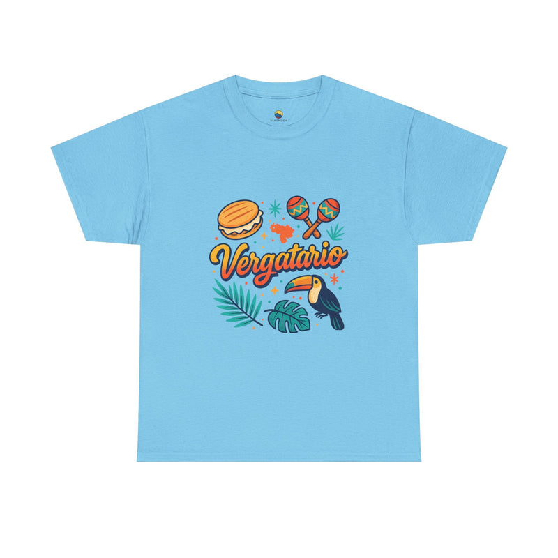 🔥 Camiseta Unisex “Vergatario” – Hecha con sabor y actitud 🥁🦜 - Venemoda