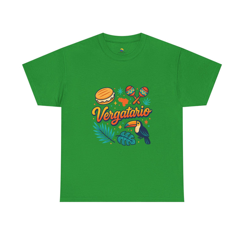 🔥 Camiseta Unisex “Vergatario” – Hecha con sabor y actitud 🥁🦜 - Venemoda