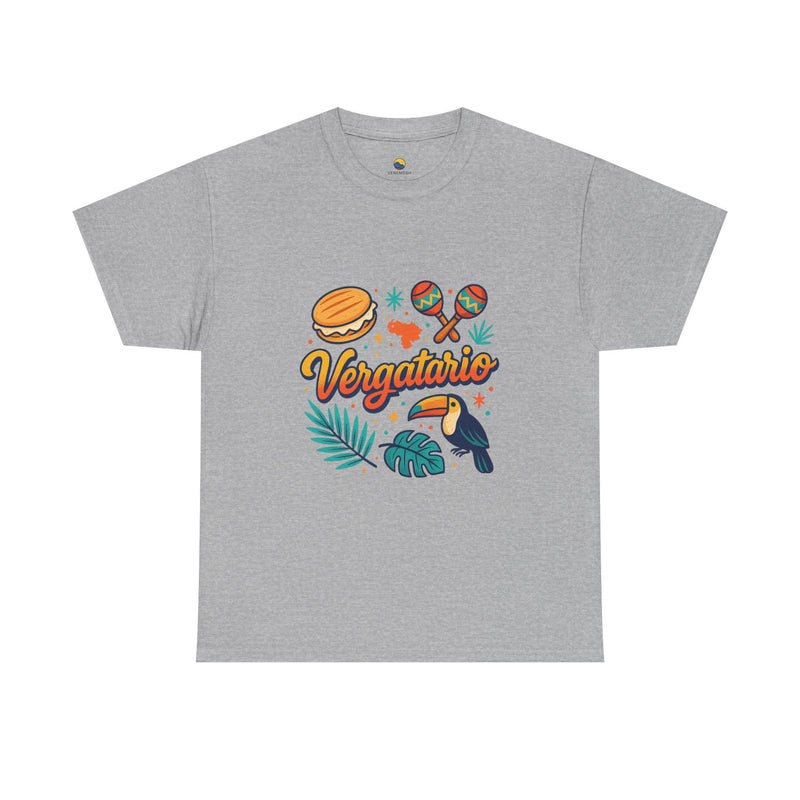 🔥 Camiseta Unisex “Vergatario” – Hecha con sabor y actitud 🥁🦜 - Venemoda